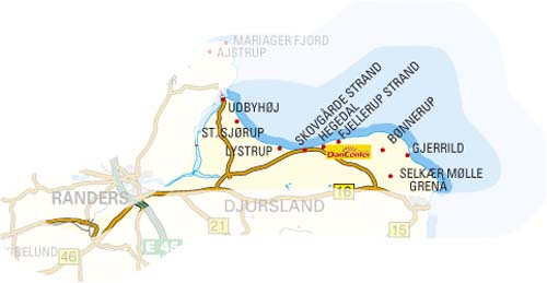 Feriehus �stjylland, Norddjursland: Feriehusutleie i Danmark med DanCenter �stjylland, Norddjursland